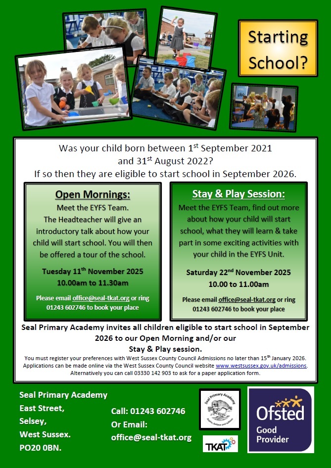 Open morning poster 2025 2026 2