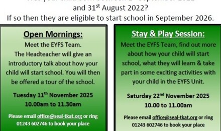 Open morning poster 2025 2026 2